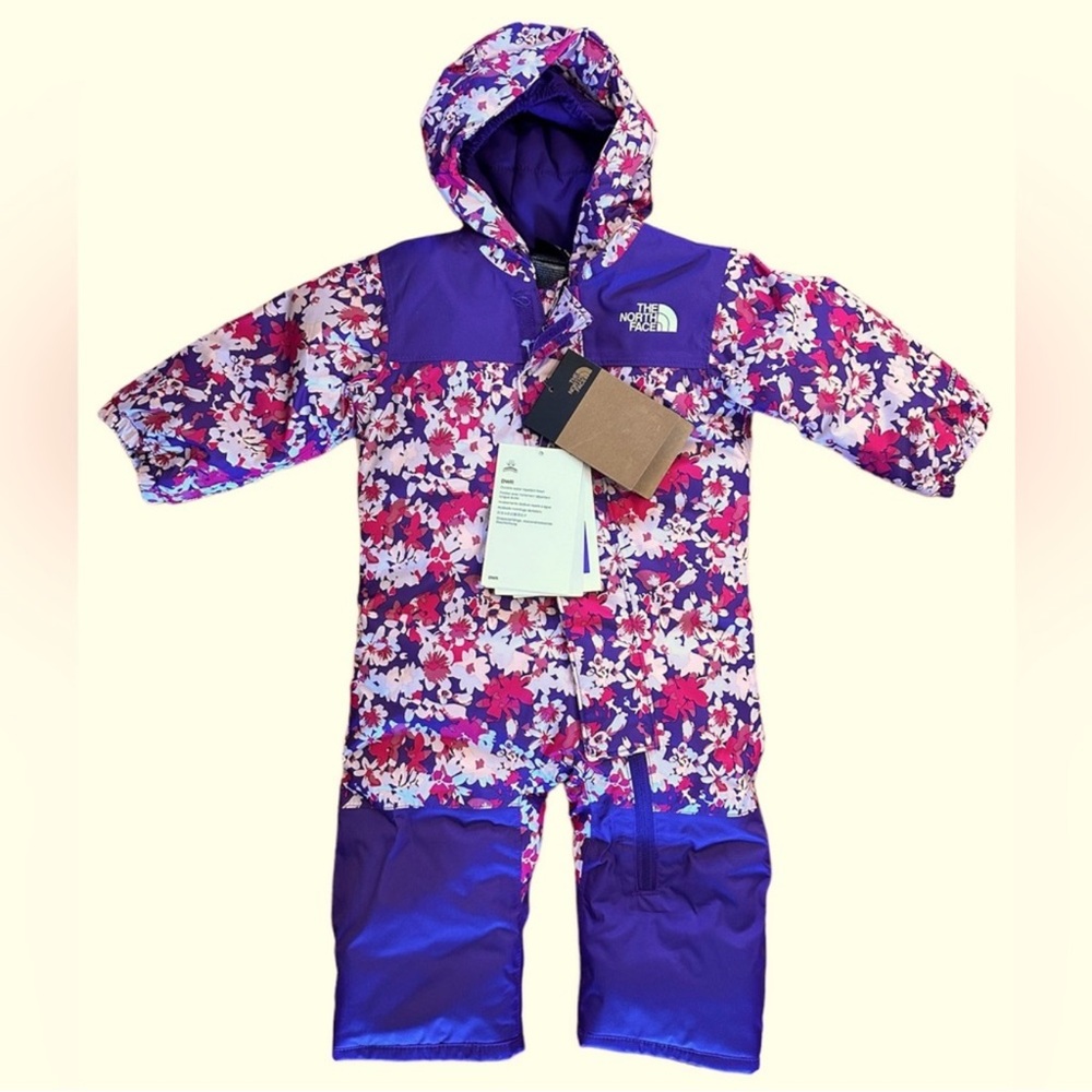 NWTs The North Face Baby Freedom Insulated Snow Suit. 3-6M